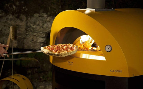 Image of ALFA Wood Fired Oven Alfa Pizza Allegro Wood Fired Oven with Base