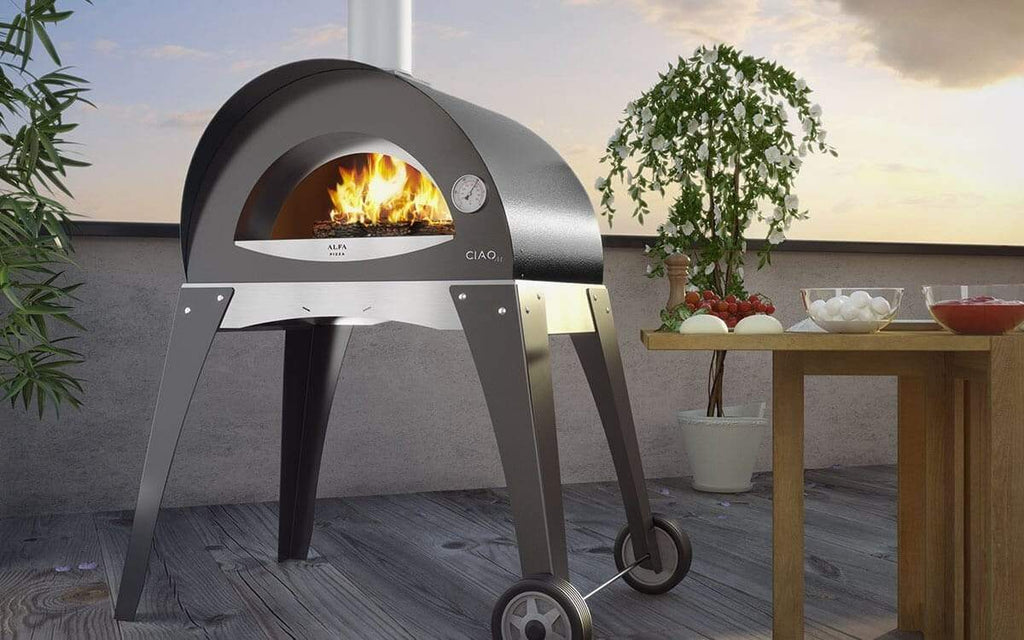 ALFA Wood Fired Oven Alfa Pizza CIAO Wood Fired Oven with Base