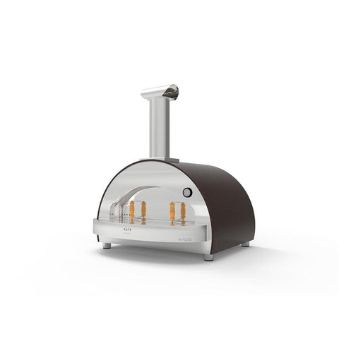 Image of ALFA Wood Fired Oven Cooper / Top Only / No-Attachment Alfa Pizza 4 Pizze Wood Fired Oven with Base