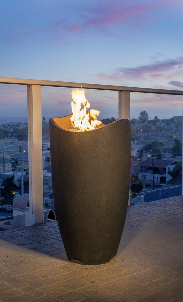 American Fyre Designs Fire Urns Wave Fire Urn