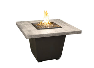American Fyre Designs Firetable Reclaimed Wood Cosmo Square Firetable