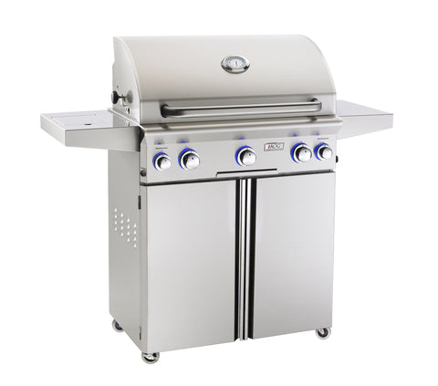 Image of AOG Free Standing Grill AOG Free Standing " L" Series 30 Inch Gas Grill On Cart