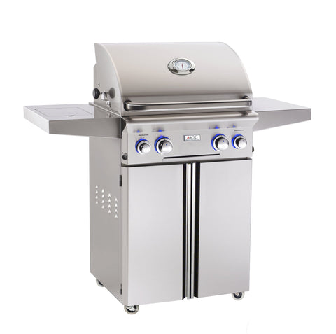 Image of AOG Free Standing Grill AOG Free Standing" L" Series 4 Inch Gas Grill On Cart