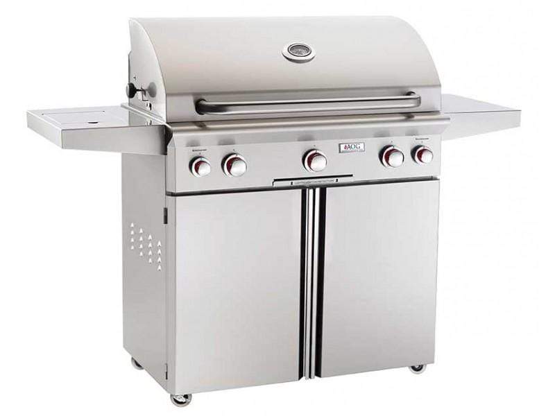 AOG Free Standing Grill AOG Free Standing " T" Series 36 Inch Gas Grill On Cart