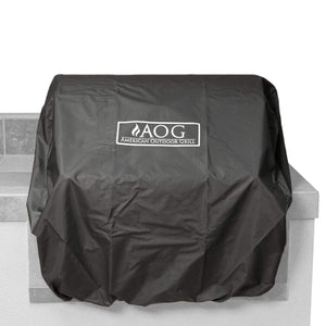 AOG Grill Cover AOG CB24-D Vinyl Built-In Grill Cover, 24-Inch