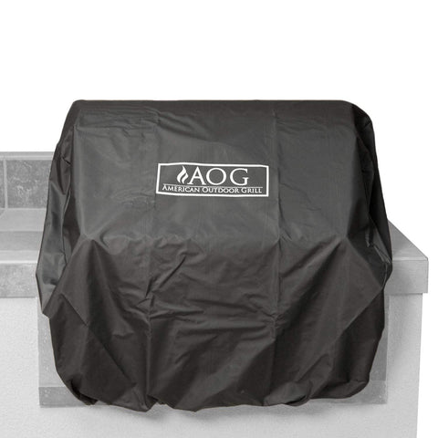 Image of AOG Grill Cover AOG CB24-D Vinyl Built-In Grill Cover, 24-Inch