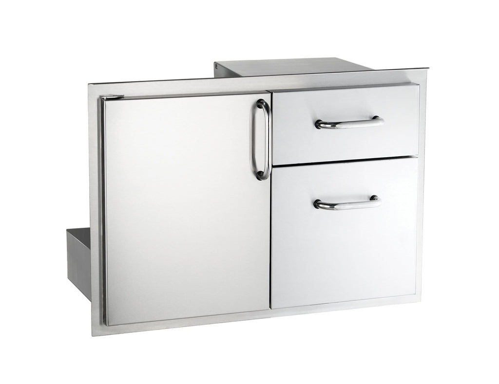 AOG Outdoor Kitchen Component AOG Door w/Double Drawer