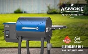 Asmoke As500n-1 Wood Pellet Grill + Best Value Kit