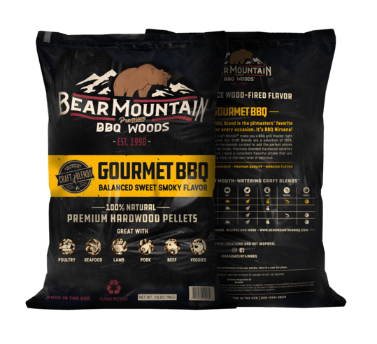 Bear Mountain Pellets Bear Mountain Gourmet bbq craft blends™ wood pellets