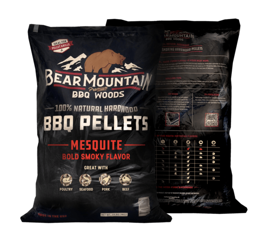 Bear Mountain Pellets Bear Mountain Mesquite bbq wood pellets