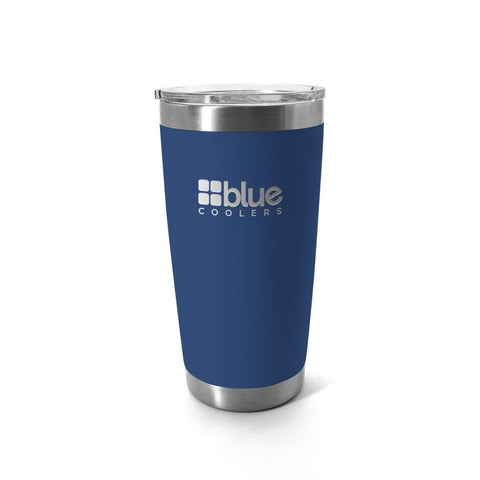Image of Blue Coolers Companion Cooler Blue Blue Coolers Drinkware 20 oz. Steel Double-wall Vacuum Insulated Tumbler