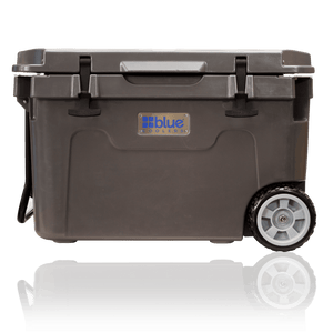 Blue Coolers 55 Quart Ice Vault Roto-Molded Cooler (w/ Wheels)