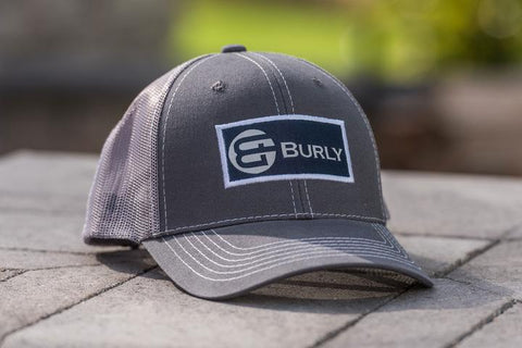 Burly Grill Accessories Charcoal - Grey Burly Trucker Hat