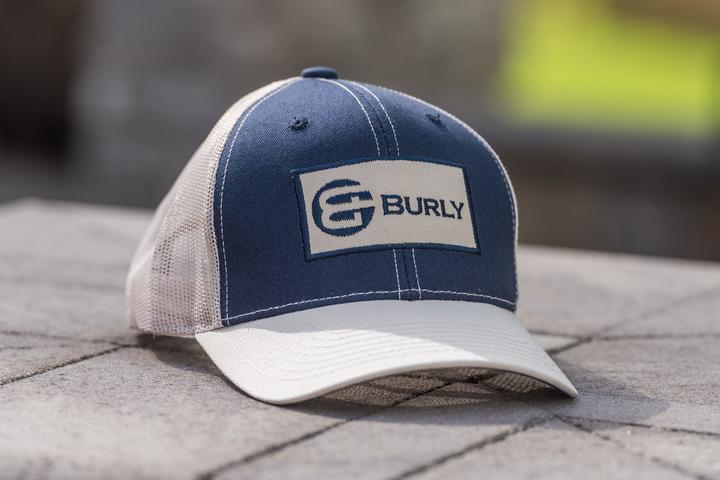 Burly Grill Accessories Navy - Putty Burly Trucker Hat