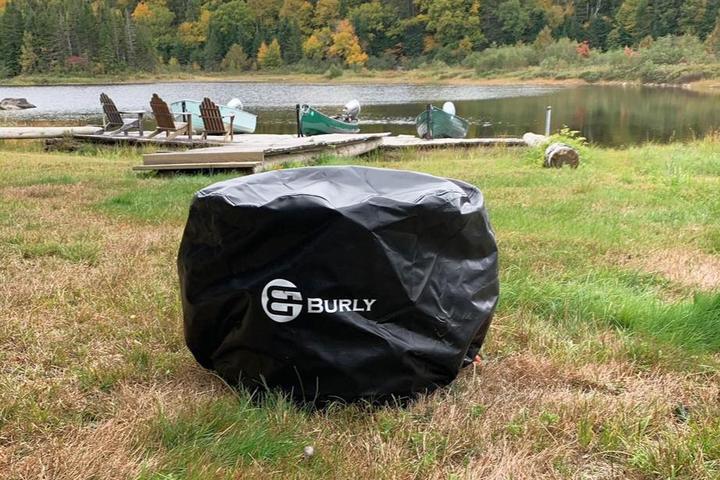 Burly Snuffer Lid Burly Fire Pit Cover
