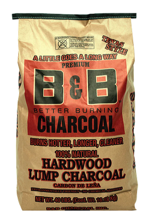 Chicago BBQ Grills B&B Charcoal 40 lb. B&B Oak Lump Charcoal