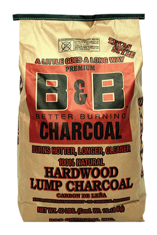 Chicago BBQ Grills B&B Charcoal 40 lb. B&B Oak Lump Charcoal