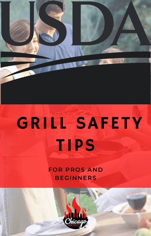 Image of Chicago BBQ Grills e-book USDA Grill Safety Tips