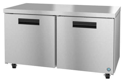 Image of Chicago BBQ Grills Upright Freezers Hoshizaki UF60A-01, Freezer, Two Section Undercounter, Stainless Doors with Lock