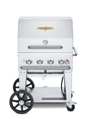 Crown Verity 30" Grill Package Crown Verity Professional Series 30" Mobile Grill - Dome Pkg