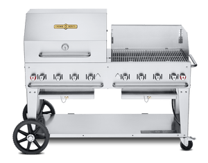 Crown Verity 60" Grill Package Copy of Crown Verity Professional Series 60" Mobile Grill - Dome & Windguard Pkg