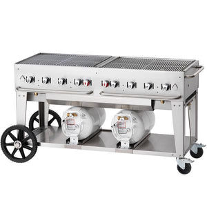 Crown Verity 60" Grill Package Liquid Propane Crown Verity Professional Series 60" Club Series Grill