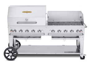 Crown Verity 72" Grill Package Verity Professional Series 72" Rental Grill - Dome & Windguard Pkg