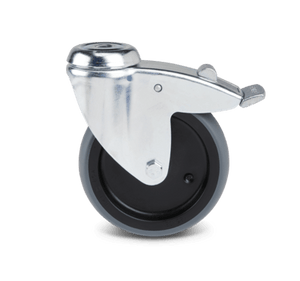 Crown Verity Replacement Parts Crown Verity Caster, 5", w brake,  -- mcb 30-48 & pf's w #zcv-2031x1