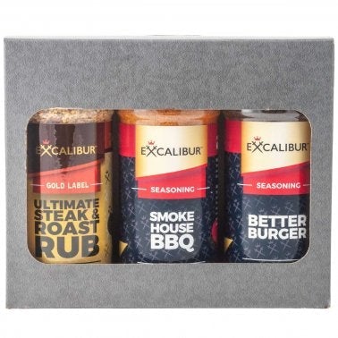Excalibur Sauces & Rubs Excalibur Grill Pack Shakers (3 Pack)