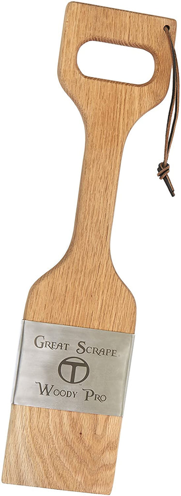 Wood Grill Scraper  The Great Scrape Woody Paddle