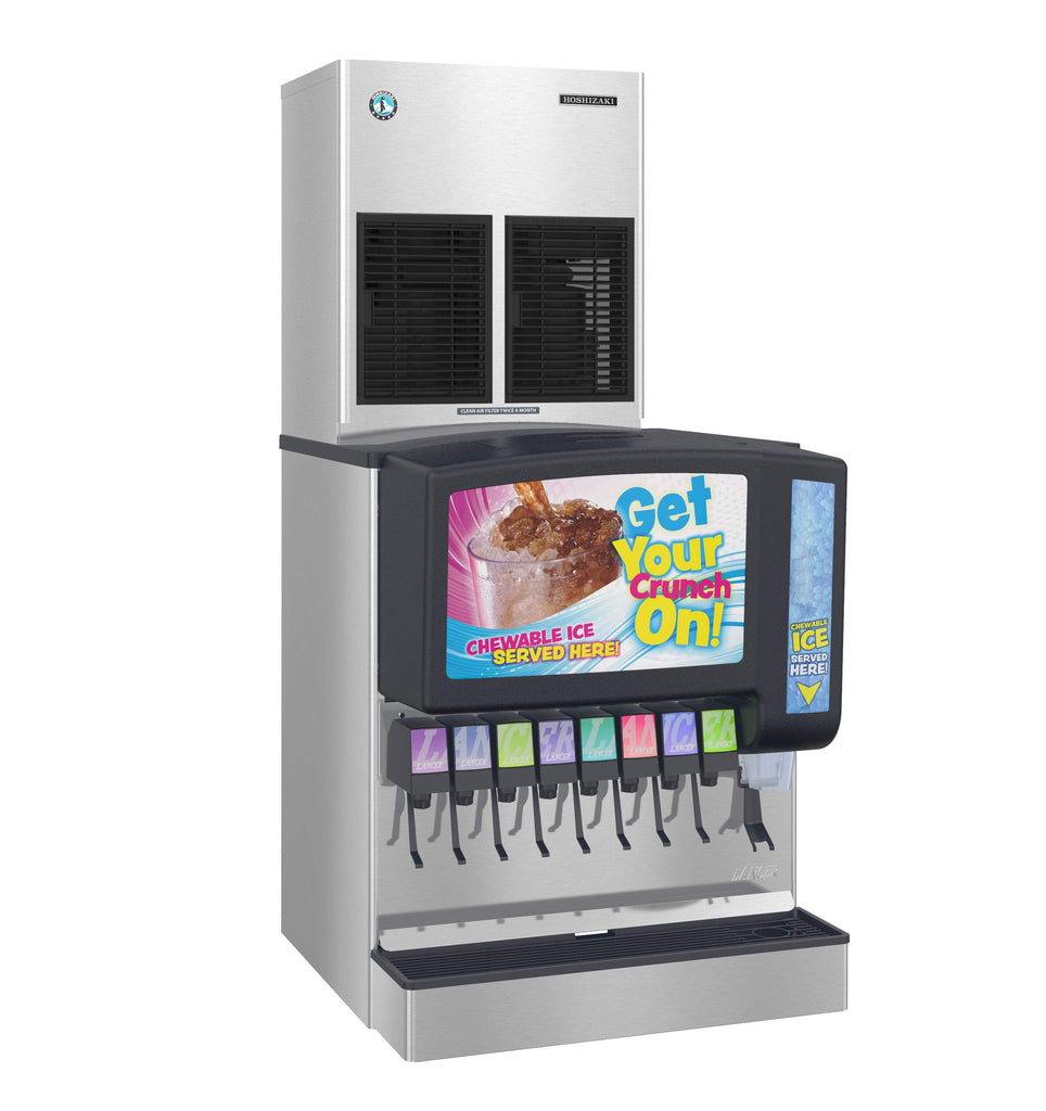 Hoshizaki Cubelet Serenity Series Hoshizaki FS-1022MLJ-C with SRC-10H, Cubelet Icemaker, Remote-cooled, Serenity Series