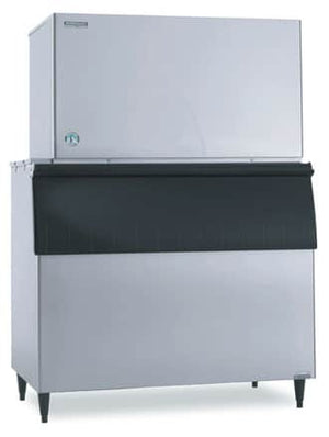 Hoshizaki KM-1601SRJ3 with URC-22F, Crescent Cuber Icemaker, Remote-cooled, 3 Phase