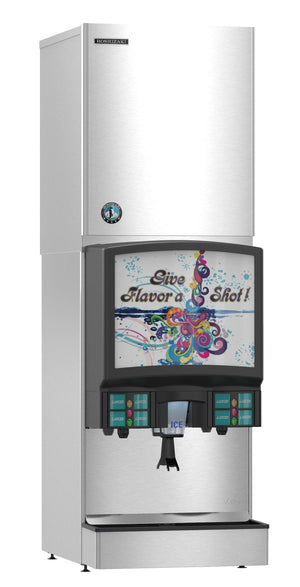 Hoshizaki KMS-822MLJ with SRK-10J, Crescent Cuber Icemaker, Remote-cooled, Serenity Series