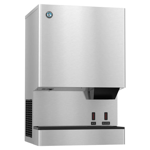 Image of Hoshizaki Dispenser Hoshizaki DCM-500BAH-OS, Cubelet Icemaker, Air-cooled, Hands Free Dispenser, Built in Storage Bin