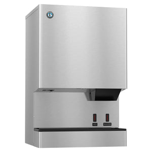 Hoshizaki DCM-500BWH-OS, Cubelet Icemaker, Water-cooled, Hands Free Dispenser, Built in Storage Bin