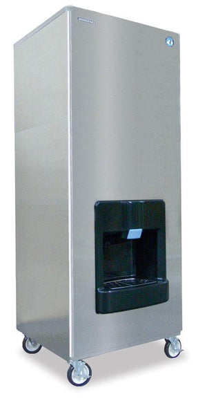 Hoshizaki Dispenser Hoshizaki DKM-500BWJ, Crescent Cuber Icemaker, Water-cooled, Built in Storage Bin