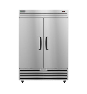 Hoshizaki Economy Refrigerator Hoshizaki ER2A-FS, Refrigerator, Two Section Upright, Full Stainless Doors with Lock