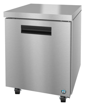 Hoshizaki UF27A-01, Freezer, Single Section Undercounter, Stainless Door with Lock