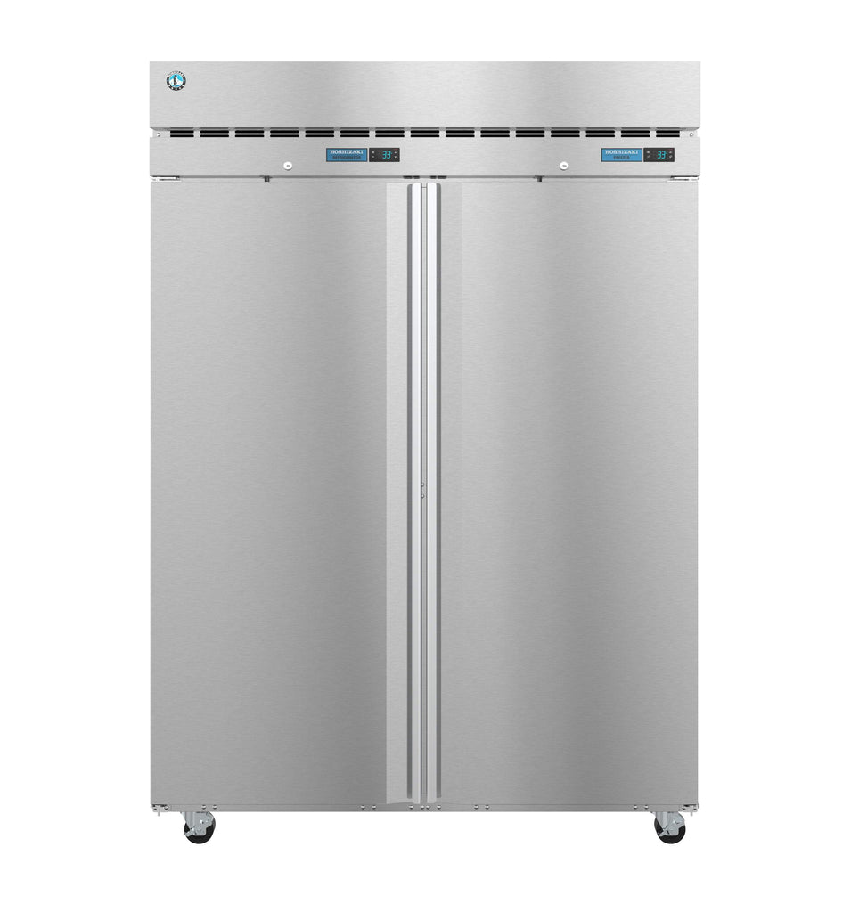Hoshizaki Upright Freezers Hoshizaki DT2A-FS, Refrigerator and Freezer, Two Section Dual Temp Upright, Full Stainless Doors with Lock