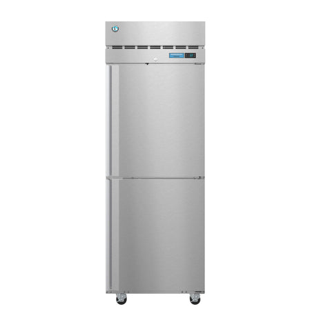 Image of Hoshizaki Upright Freezers Hoshizaki F1A-HS, Freezer, Single Section Upright, Half Stainless Doors with Lock