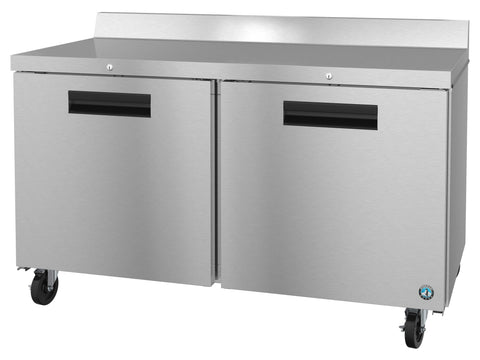 Image of Hoshizaki Work top WR60A-01 Hoshizaki WR60A-01, Refrigerator, Two Section Worktop, Stainless Doors with Lock