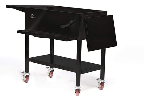 Image of IG BBQ Charcoal Grill Black IG Matte Black Edition Barbecue