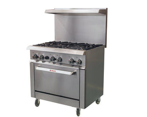 Ikon Ovens IR-6-36 Gas Range