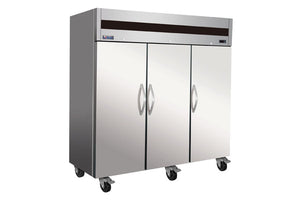 Ikon Refrigerator Ikon IT82F-DV Triple Door Freezer Top Mount