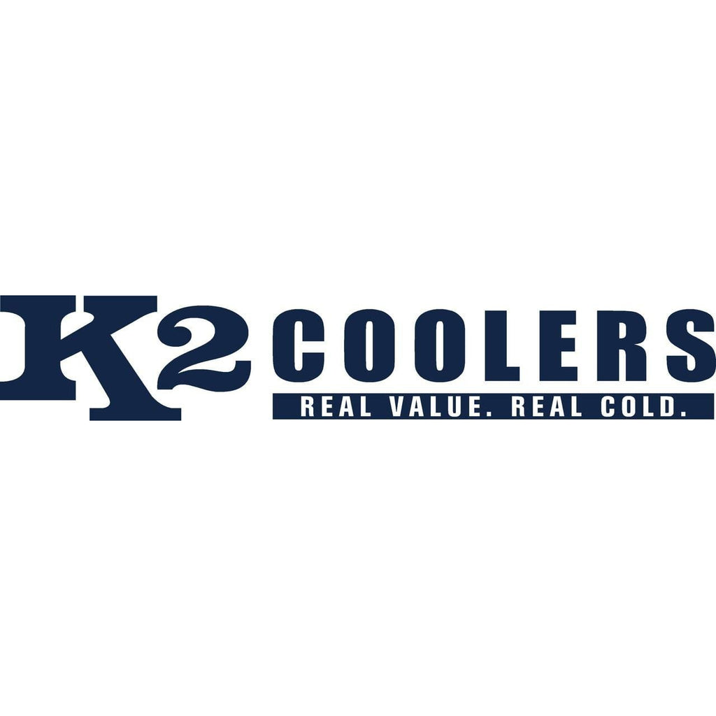 K2 Coolers Apparel & Gear Navy K2 Coolers 12" Die-Cut Decal