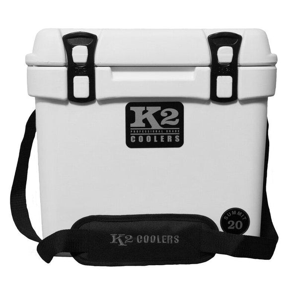 K2 Coolers Summit 120 Ice Chest (Color: Glacier White) - Hero Outdoors