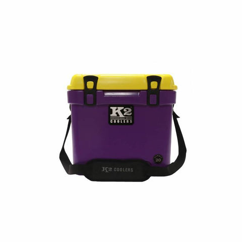 K2 Coolers Coolers Purple/Yellow Lid K2 Coolers Summit 20 Qt