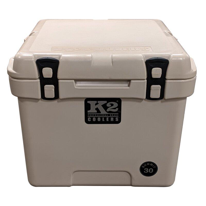 K2 Summit 30 Quart Cooler, Glacier White