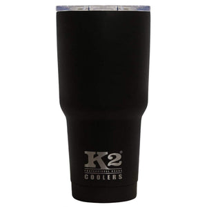 K2 Coolers Tumblers K2 Coolers Element Stainless Black - 30 Ounce Case