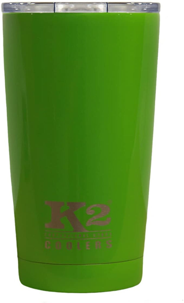 K2 Coolers Tumblers K2 Coolers Element Stainless Lime - 18 Ounce Case